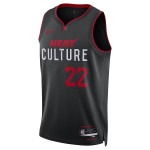Miami Heat Trikot Jimmy Butler Nike 2023-24 City Edition Schwarz Swingman - Herren